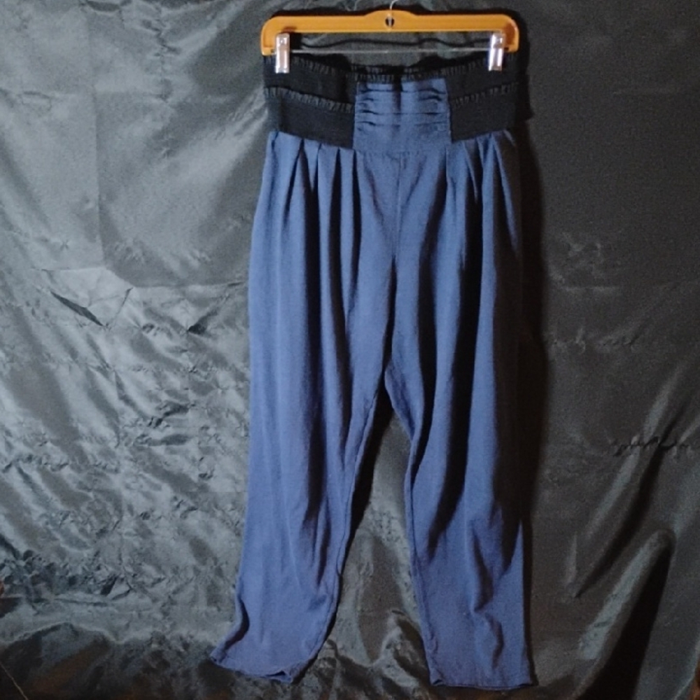 80s Vintage Women's Blue Pants
